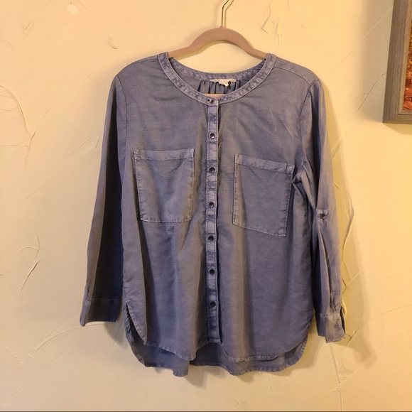 Caslon Long Sleeve Button-Down Shirt - Picture 1 of 7